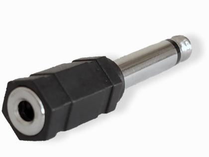 Imagem de Adaptador conversor plug p2/j2 p/ p10 mono cabo violão 05un