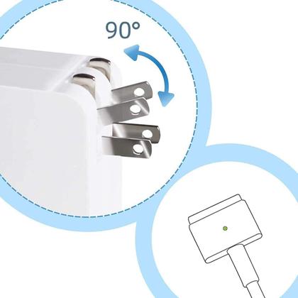 Imagem de Adaptador de alimentação carregador DODAUG 45W T para Mac Book Air de 11/13 polegadas