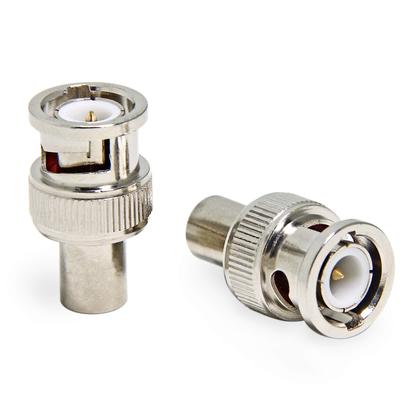 Imagem de Adaptador de cabo coaxial Terminator 50 Ohm BNC Male Plug x5 Adaptador RF