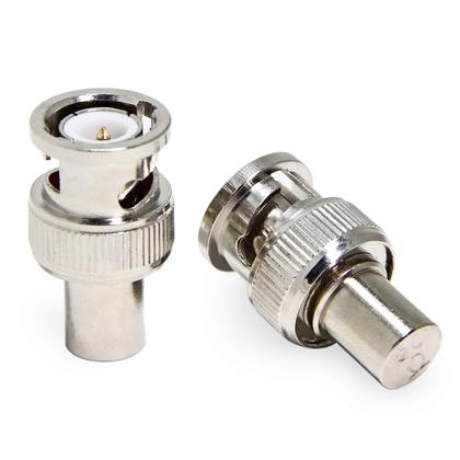 Imagem de Adaptador de cabo coaxial Terminator 50 Ohm BNC Male Plug x5 Adaptador RF