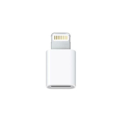 Imagem de Adaptador de Carregador  Micro USB V8 Android para iPhone Lightning