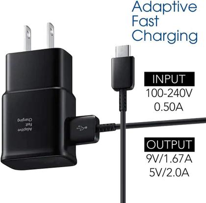 Imagem de Adaptador de carregamento JULAM 3m Type C Fast Charger, pacote com 2