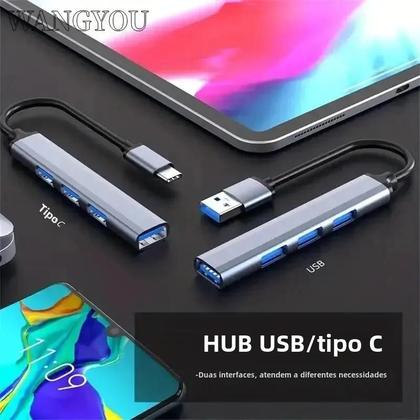 Imagem de Adaptador de Doca USB-C Multifuncional de Alta Velocidade para Celular e Computador