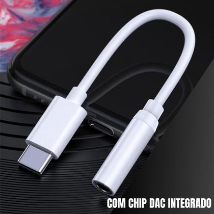 Imagem de Adaptador de Fone de Ouvido para USB Tipo-C com Chip DAC