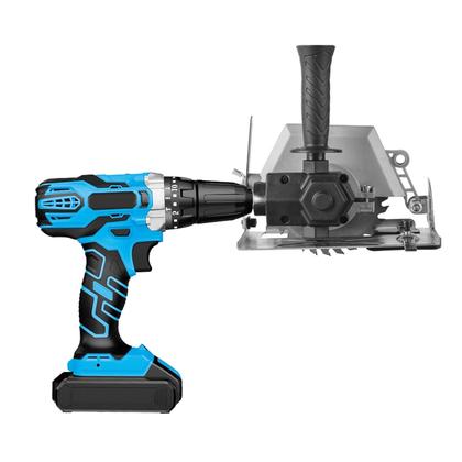 Imagem de Adaptador de furadeira para serra Circular Conversor alumínio conjunto de acessórios C/SERRA Q-3072
