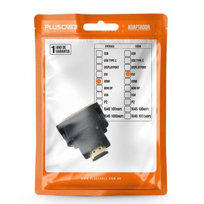 Imagem de Adaptador de HDMI para DVI Plus Cable - ADP-HDMIDVI10BK