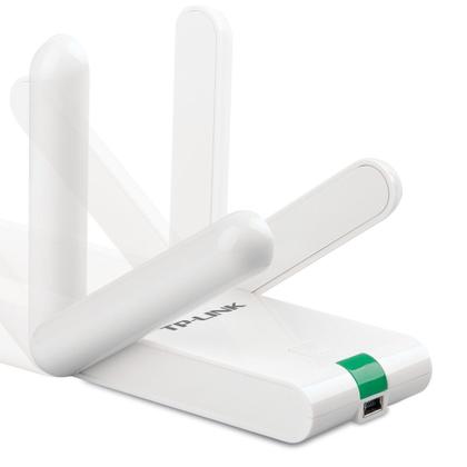 Imagem de Adaptador de Rede TP-Link USB Wireless 300Mbps TL-WN822N com 2 Antenas