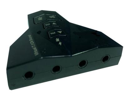 Imagem de Adaptador De Som Audio Usb 7.1 Para Pc/Ps3/Notebook Headset