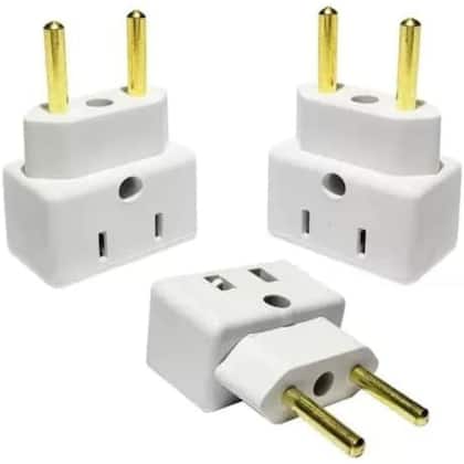 Imagem de Adaptador de Tomadas Bob Esponja Benjamin 10A 20A Plug Pino Grosso