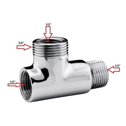 Imagem de Adaptador De Torneiras Uso Geral Máquina Lavar Roupas/Louça - Um Novo Conceito.