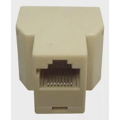 Imagem de Adaptador Divisor Rj45 Rede 1 Entrada 2 Saídas Computadores