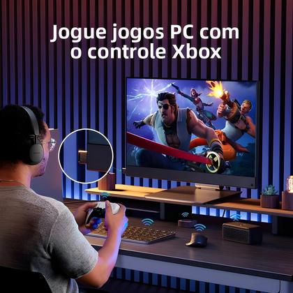 Imagem de Adaptador Dongle USB Bluetooth 5.4 Para PC, Alto-falante, Mouse, Teclado, Receptor E Transmissor De