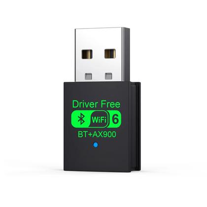 Imagem de Adaptador Dongle USB WiFi6 BT5.4 AX900Mbps Para PC, Alto-falante, Mouse, Teclado, Receptor E