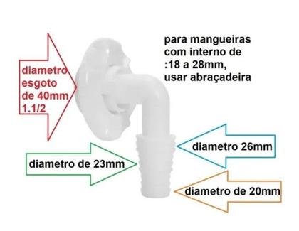 Imagem de Adaptador Duplo Amanco para 2 Máquina Lavar 40mm - 350725k120