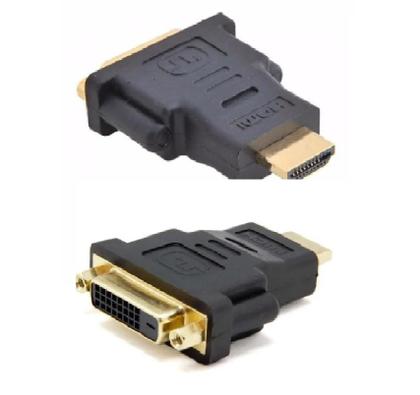 Imagem de Adaptador Dvi-D Dual Link Femea X Hdmi Macho - Preto