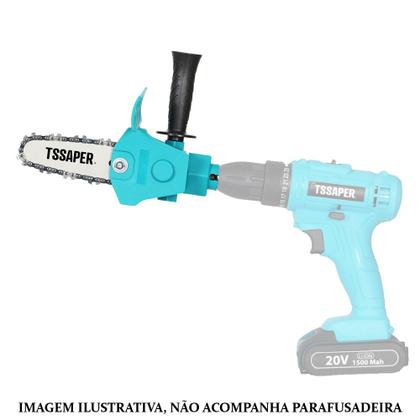 Imagem de Adaptador eletrosserra para parafusadeira Tssaper Modelo: TSADP03