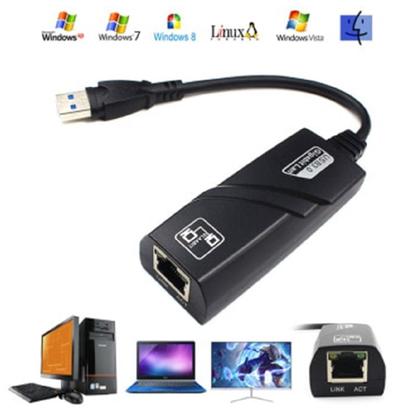 Imagem de Adaptador Ethernet Usb 3.0 Gigabit 10/100/1000 Compativel Pc Switch Ps5