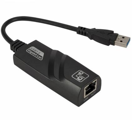 Imagem de Adaptador Ethernet Usb 3.0 Gigabit 10/100/1000 Pc Notebook