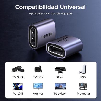 Imagem de Adaptador Extensão Ugreen Hdmi 2.1 8K 4K Emenda Extensor