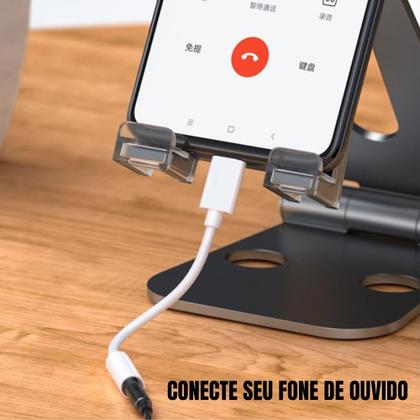 Imagem de Adaptador Fone de Ouvido para Tipo-C com Chip DAC Universal