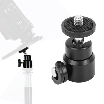 Imagem de Adaptador Giratório Ball Head com Encaixe 1/4 Polegadas