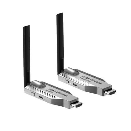 Imagem de Adaptador HDMI Sem Fio 1080P 5G Transmissor Receptor Para TV Box Monitor PC Extensor De Vídeo E