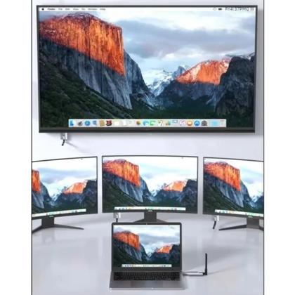 Imagem de Adaptador HDMI Sem Fio 1080P 5G Transmissor Receptor Para TV Box Monitor PC Extensor De Vídeo E