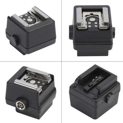 Imagem de Adaptador Hot Shoe Diyeeni Flash Mini Hot Shoe Converter Sony