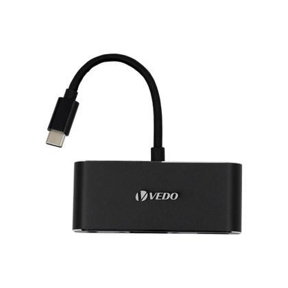 Imagem de Adaptador Hub Tipo C 5 Em 1 Hdmi Vga 5gbps Usb3.0 Pd P2