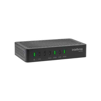 Imagem de Adaptador Ip Ata 200 Telefones Voip Identificaçao Intelbras