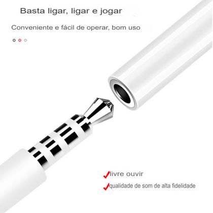 Imagem de Adaptador iPhone Fone P2 Cabo Auxiliar Compatível iPhone 11 12 13 14