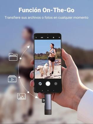 Imagem de Adaptador Leitor De Cartão Memória Sd (2 Em 1) Usb C Usb 3.0