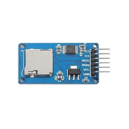 Imagem de Adaptador Leitor De Cartão Micro SD SDHC TF Módulo Interface SPI Compatível Com Arduino Raspberry Pi