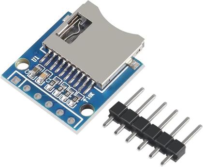 Imagem de Adaptador Leitor De Cartão Micro SD SDHC TF Módulo Interface SPI Compatível Com Arduino Raspberry Pi