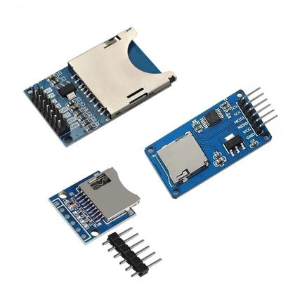Imagem de Adaptador Leitor De Cartão Micro SD SDHC TF Módulo Interface SPI Compatível Com Arduino Raspberry Pi