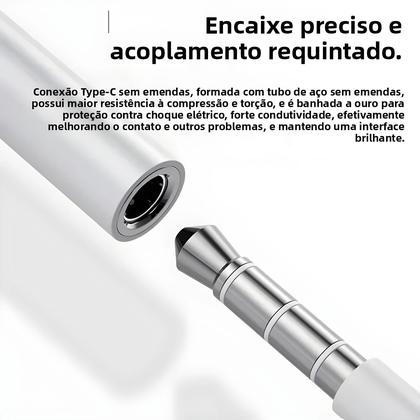 Imagem de Adaptador Lightning Para 3.5mm Aux Para iPhone 14 13 12 11 Pro, Divisor De Áudio, Cabo Para Fone De