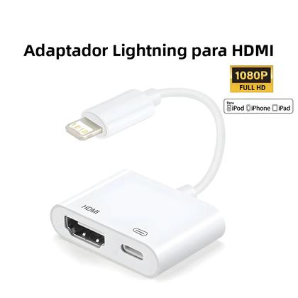 Imagem de Adaptador Lightning Para HDMI Para iPhone E iPad, Cabo Conversor Digital AV 1080P Para HDTV,
