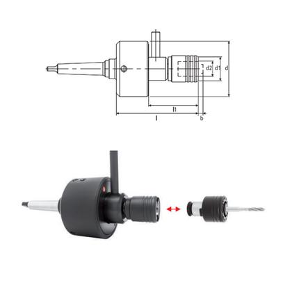 Imagem de Adaptador Mandril Troca Rápida - KWES/2B - M24 - G5/8 - 7/8