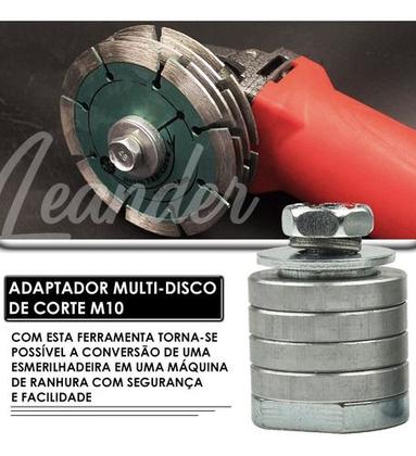 Imagem de Adaptador Multi Disco Para Ranhurar Parede Na Esmerilhadeira