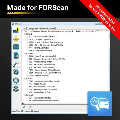 Adaptador OBD OBDLink EX ForScan para todos os veículos ForScan Adaptador OBD OBDLink EX ForScan para todos os veículos ForScan