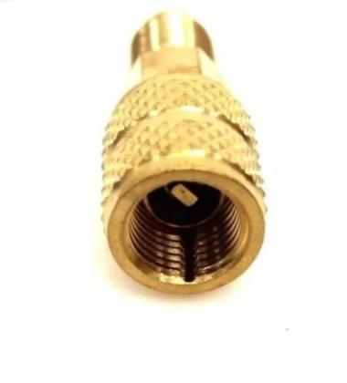 Imagem de Adaptador p/ manifold do r22 p/ r410 1/4 macho  x 5/16 fêmea vulkan