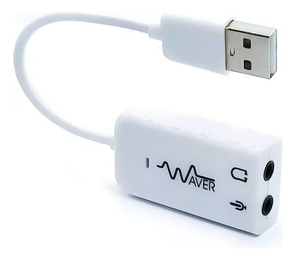 Imagem de Adaptador P2/usb Para Ps5, Ps4, Pc, Fone, Headset E Notebook