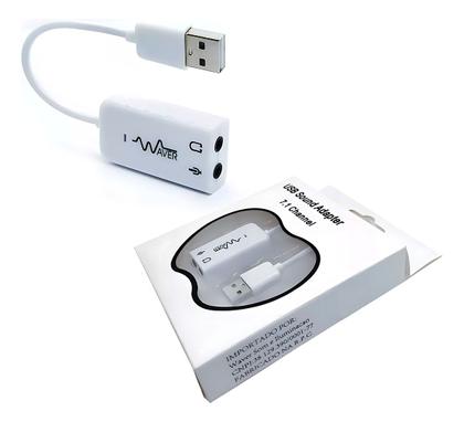 Imagem de Adaptador P2/usb Para Ps5, Ps4, Pc, Fone, Headset E Notebook