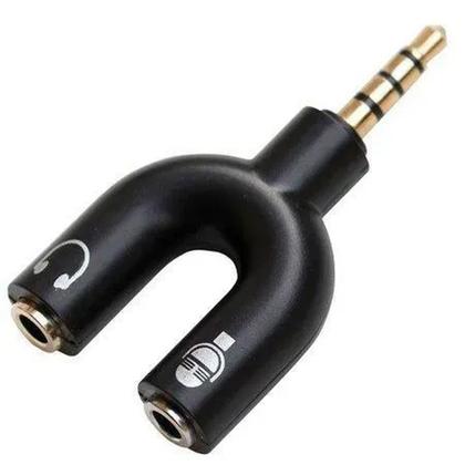 Imagem de Adaptador P3 Para Fone E Microfone Fêmea