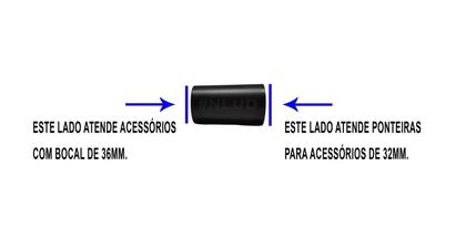 Imagem de Adaptador para Acessórios de Aspirador de Pó - Conexões de 32mm. para 36mm.