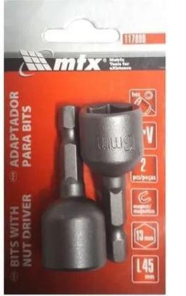 Imagem de Adaptador para bits 13 mm, comprimento 45 mm 2 pcs//mtx