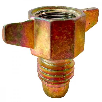 Imagem de Adaptador Para Botijao Max Chamas Rosca Grossa P13 - Kit C/6 Pecas