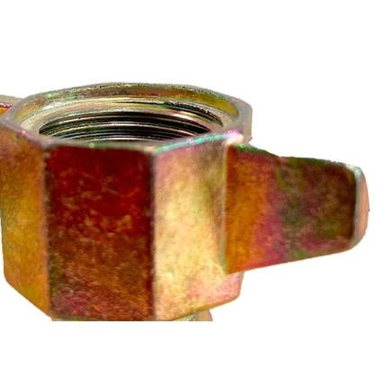 Imagem de Adaptador Para Botijao Max Chamas Rosca Grossa P13 - Kit C/6 Pecas