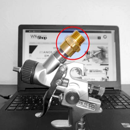 Imagem de Adaptador Para Canecas De 600ml Para Pistolas De Retoque