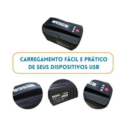 Imagem de Adaptador Para Carregador Com Entrada USB 18V WS9859